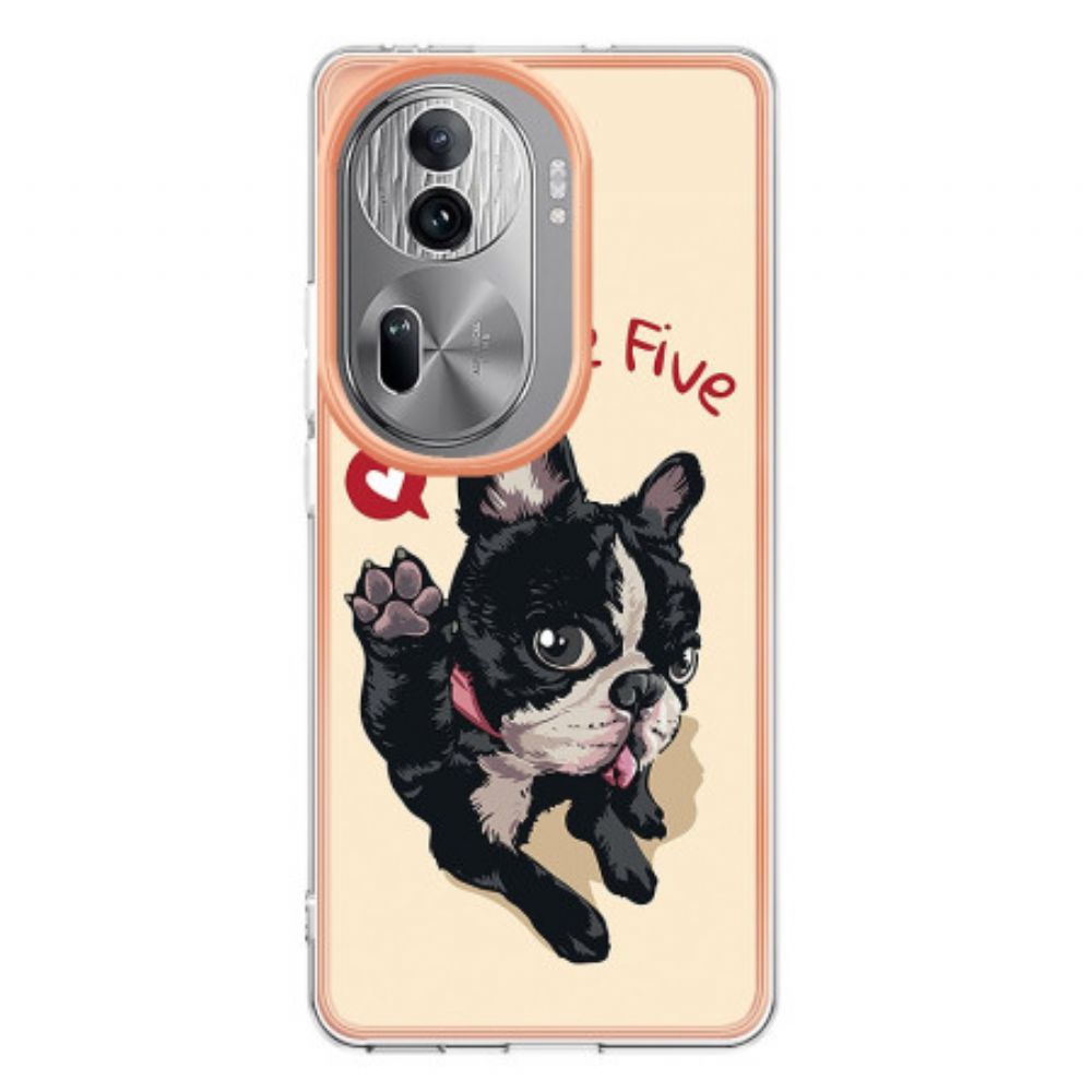 Hülle Oppo Reno 11 Pro 5g Handyhülle Hund Gib Mir Fünf