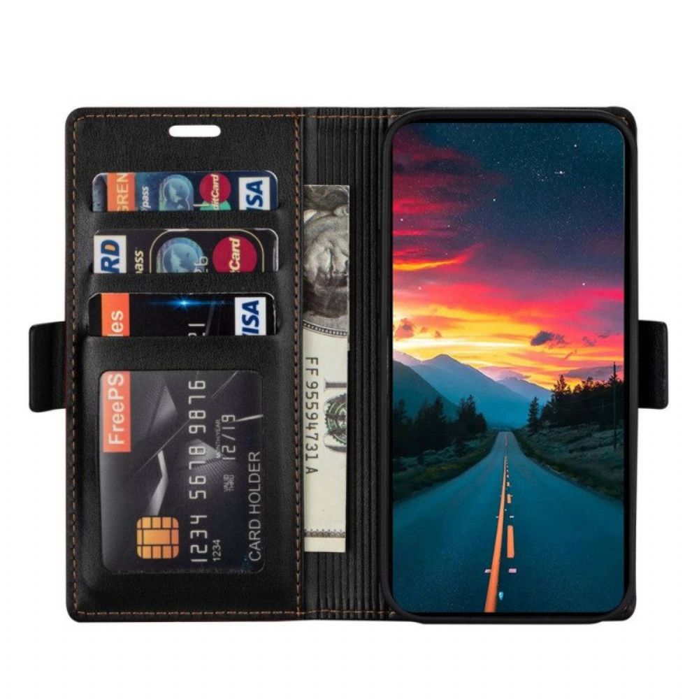 Flip Case Für Xiaomi 13 Pro Ln.bekus Ledereffekt