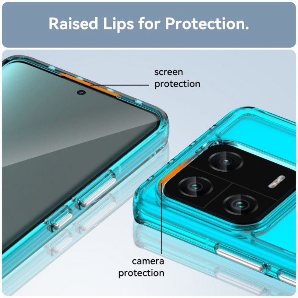 Hülle Für Xiaomi 13 Pro Transparente Candy-serie