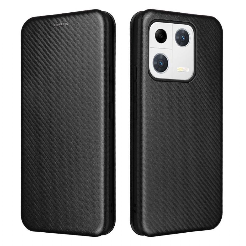 Schutzhülle Für Xiaomi 13 Pro Flip Case Kohlefaser