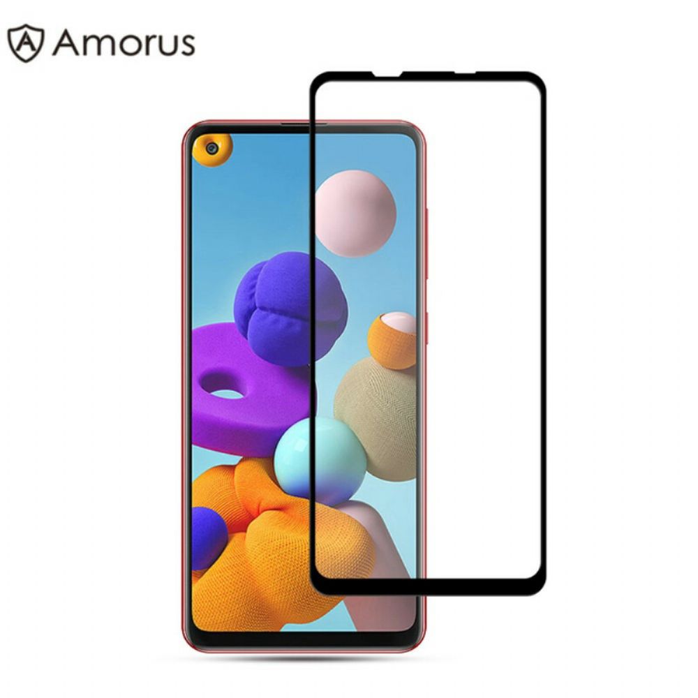 Displayschutz Aus Gehärtetem Glas Für Samsung Galaxy A21S Amorus