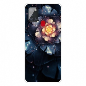 Hülle Für Samsung Galaxy A21s Flexible Blumen