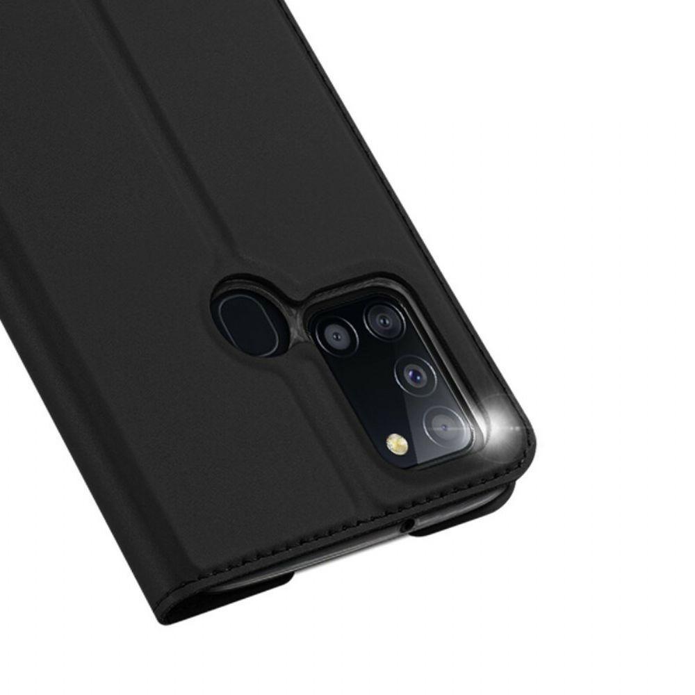 Schutzhülle Für Samsung Galaxy A21s Flip Case Dux Ducis Pro-skin