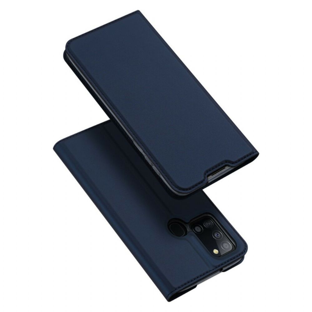 Schutzhülle Für Samsung Galaxy A21s Flip Case Dux Ducis Pro-skin