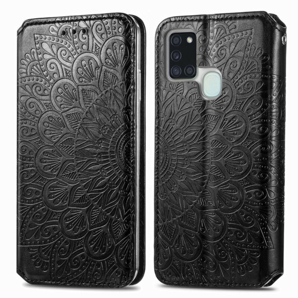 Schutzhülle Für Samsung Galaxy A21s Flip Case Mandalas