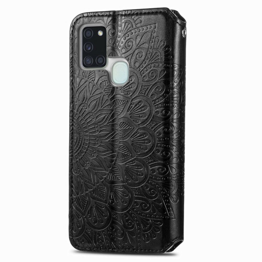 Schutzhülle Für Samsung Galaxy A21s Flip Case Mandalas