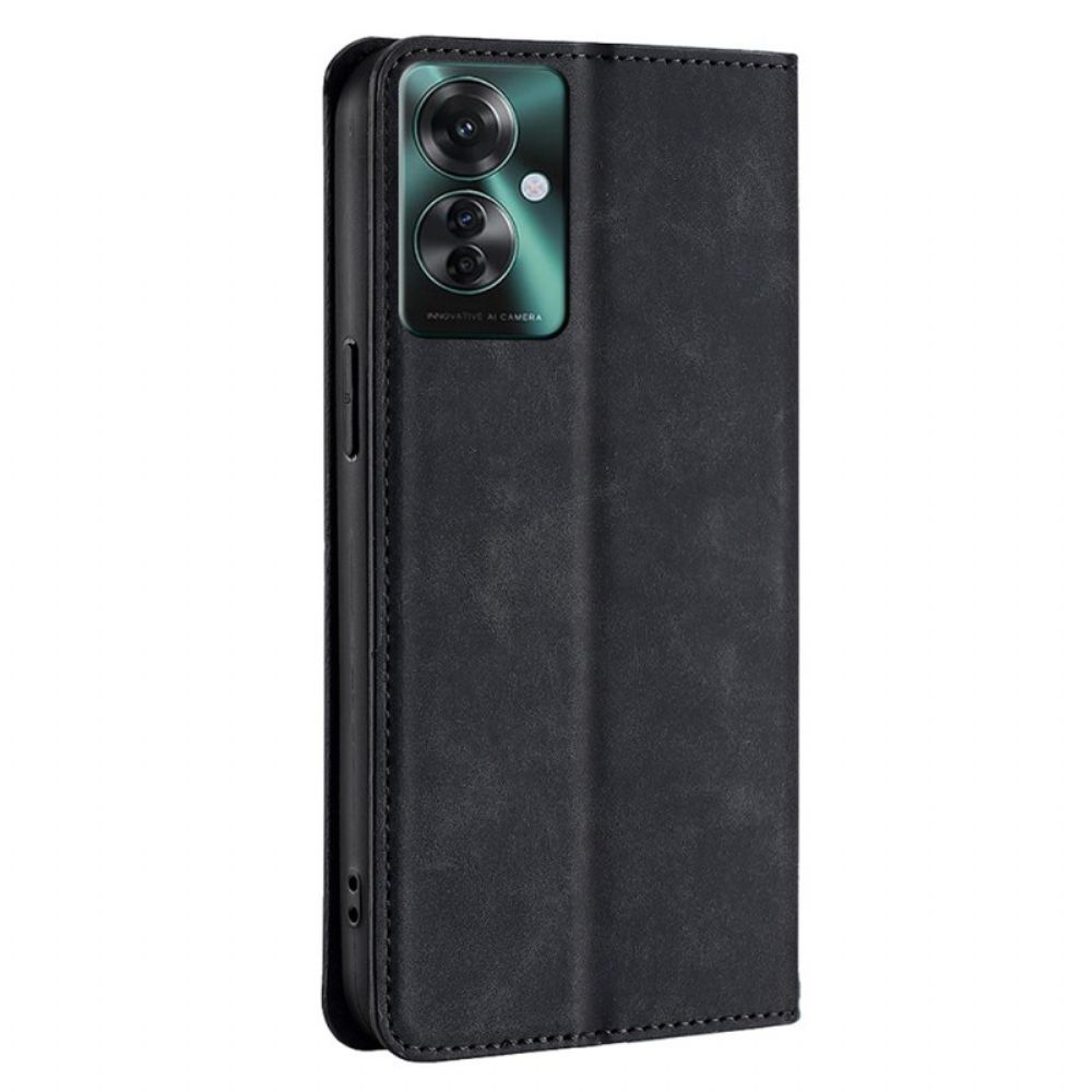 Flip Case Oppo Reno 11f 5g Wildleder-stil