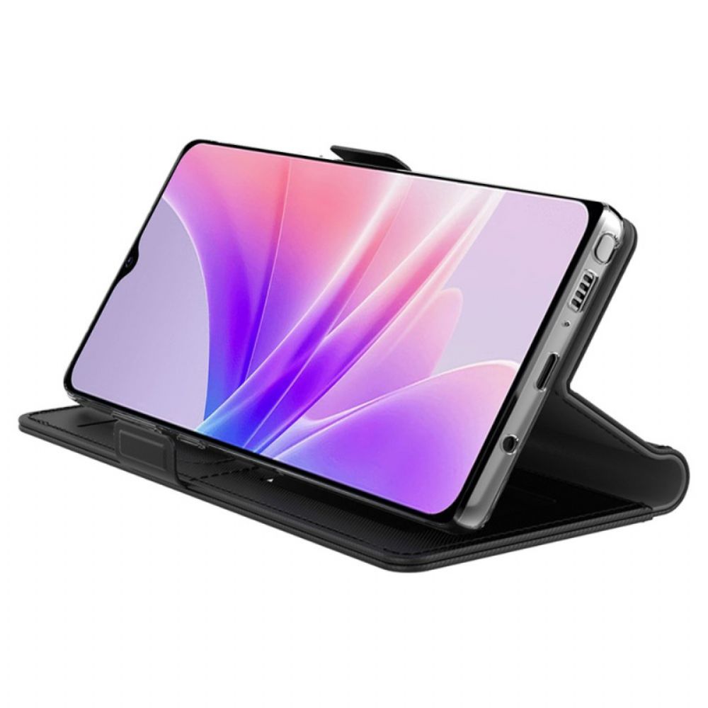 Lederhüllen Für Oppo Reno 11f 5g Spiegel Und Kartenhalter