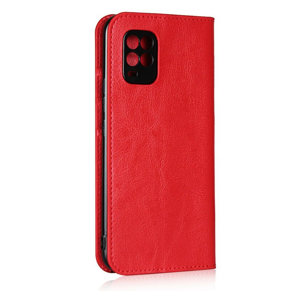 Schutzhülle Für Xiaomi Mi 10 Lite Flip Case Echtes Leder