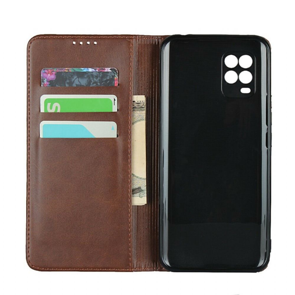 Schutzhülle Für Xiaomi Mi 10 Lite Flip Case Elegance Spaltleder