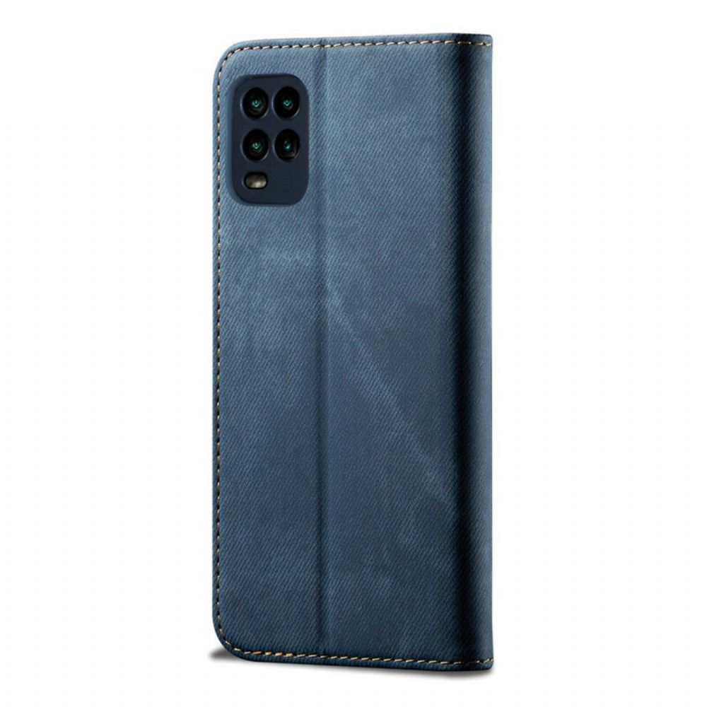 Schutzhülle Für Xiaomi Mi 10 Lite Flip Case Jeansstoff