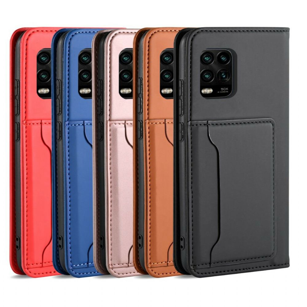 Schutzhülle Für Xiaomi Mi 10 Lite Flip Case Unterstützungskartenhalter