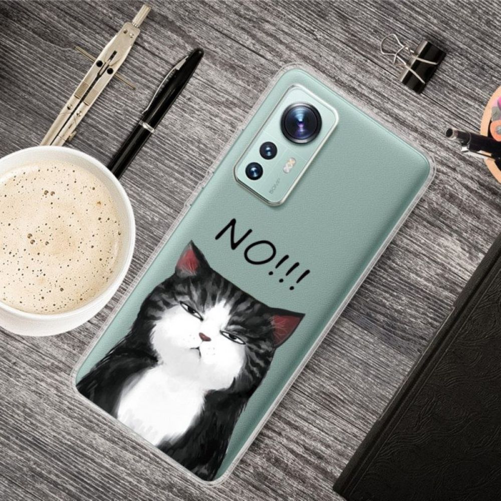 Handyhülle Für Xiaomi 12 / 12X Die Katze. Die Nein Sagt