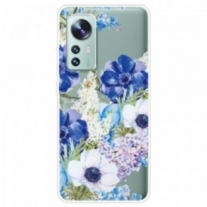 Handyhülle Für Xiaomi 12 / 12X Verzauberte Blumen