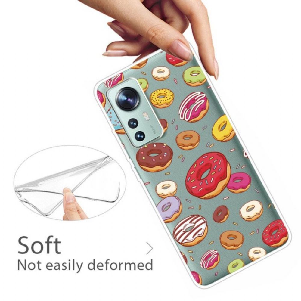 Hülle Für Xiaomi 12 / 12X Ich Liebe Donuts