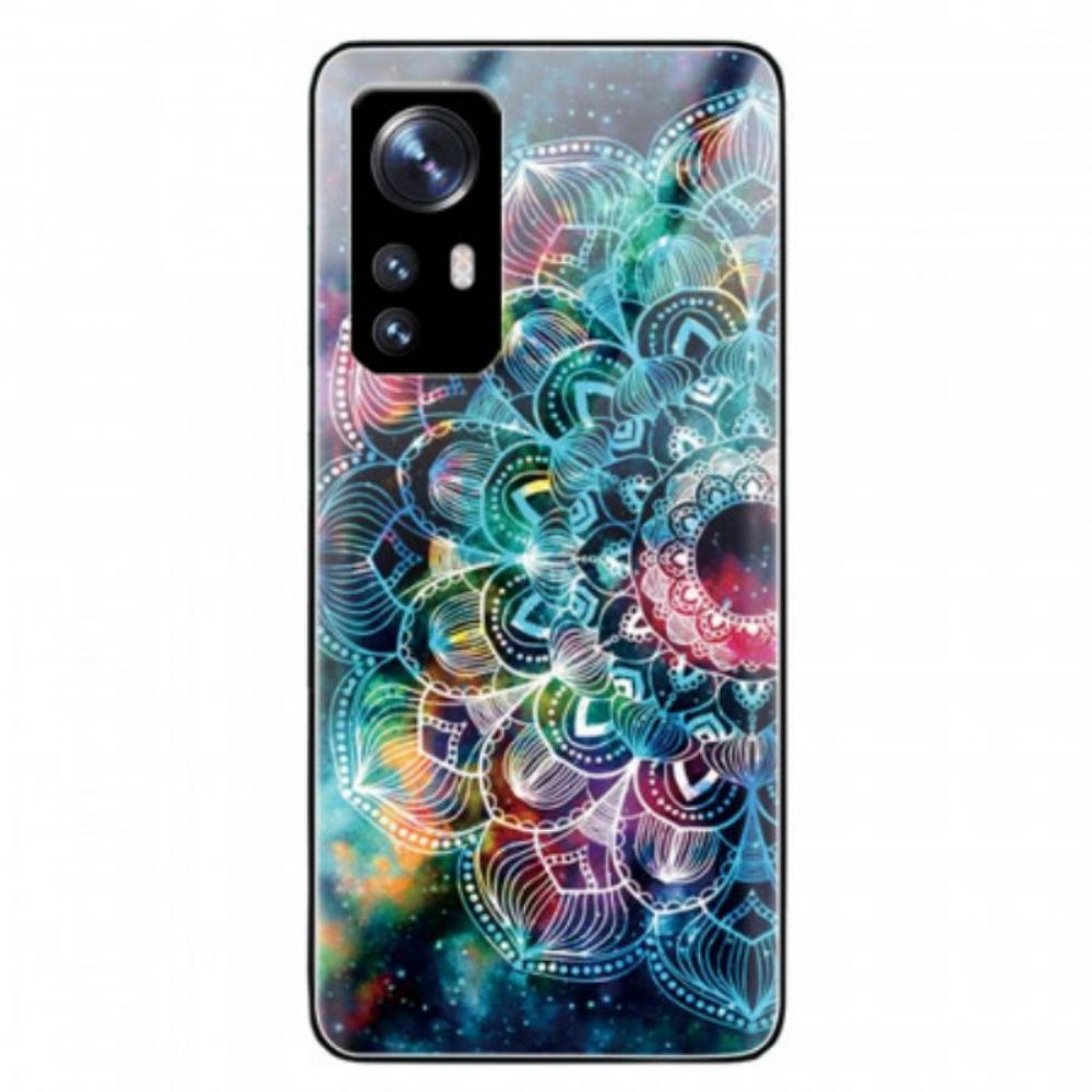 Hülle Für Xiaomi 12 / 12X Mandala-gehärtetes Glas