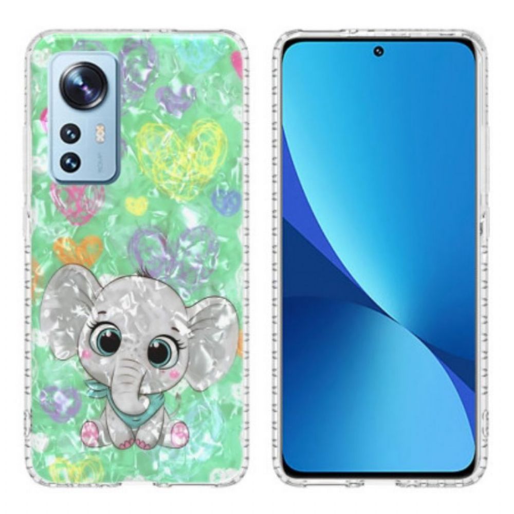 Hülle Für Xiaomi 12 / 12X Stilvoller Elefant