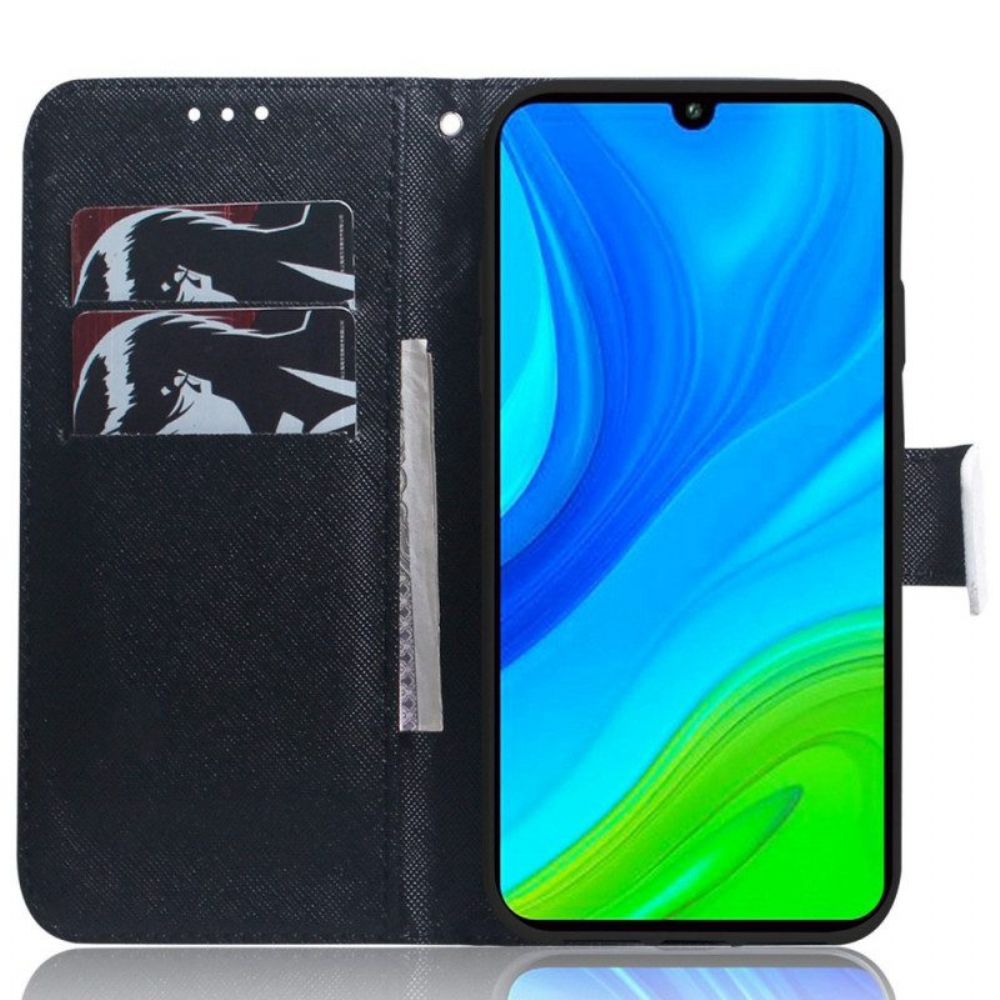 Lederhüllen Für Xiaomi 12 / 12X Mit Kordel Tanga-safari-tiere