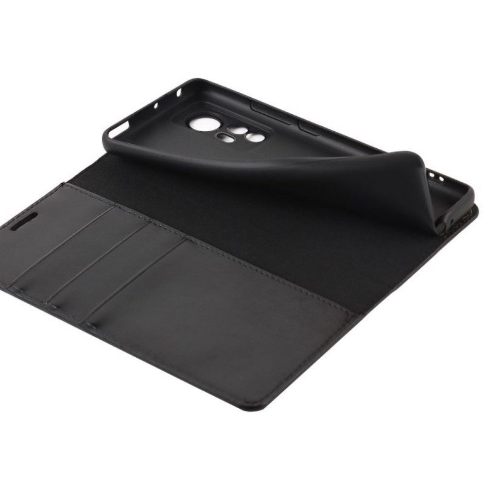 Schutzhülle Für Xiaomi 12 / 12X Flip Case Echtes Leder