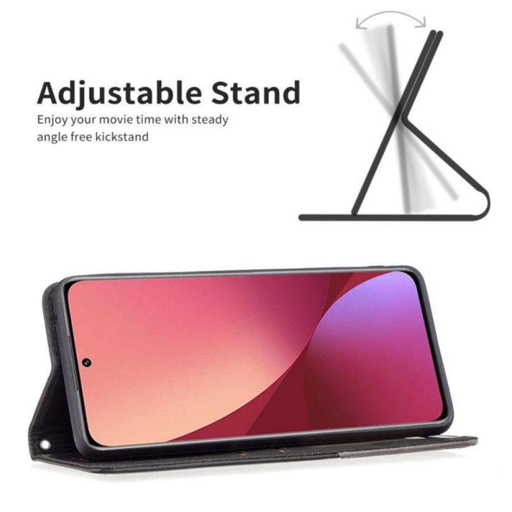 Schutzhülle Für Xiaomi 12 / 12X Flip Case Künstlerstil