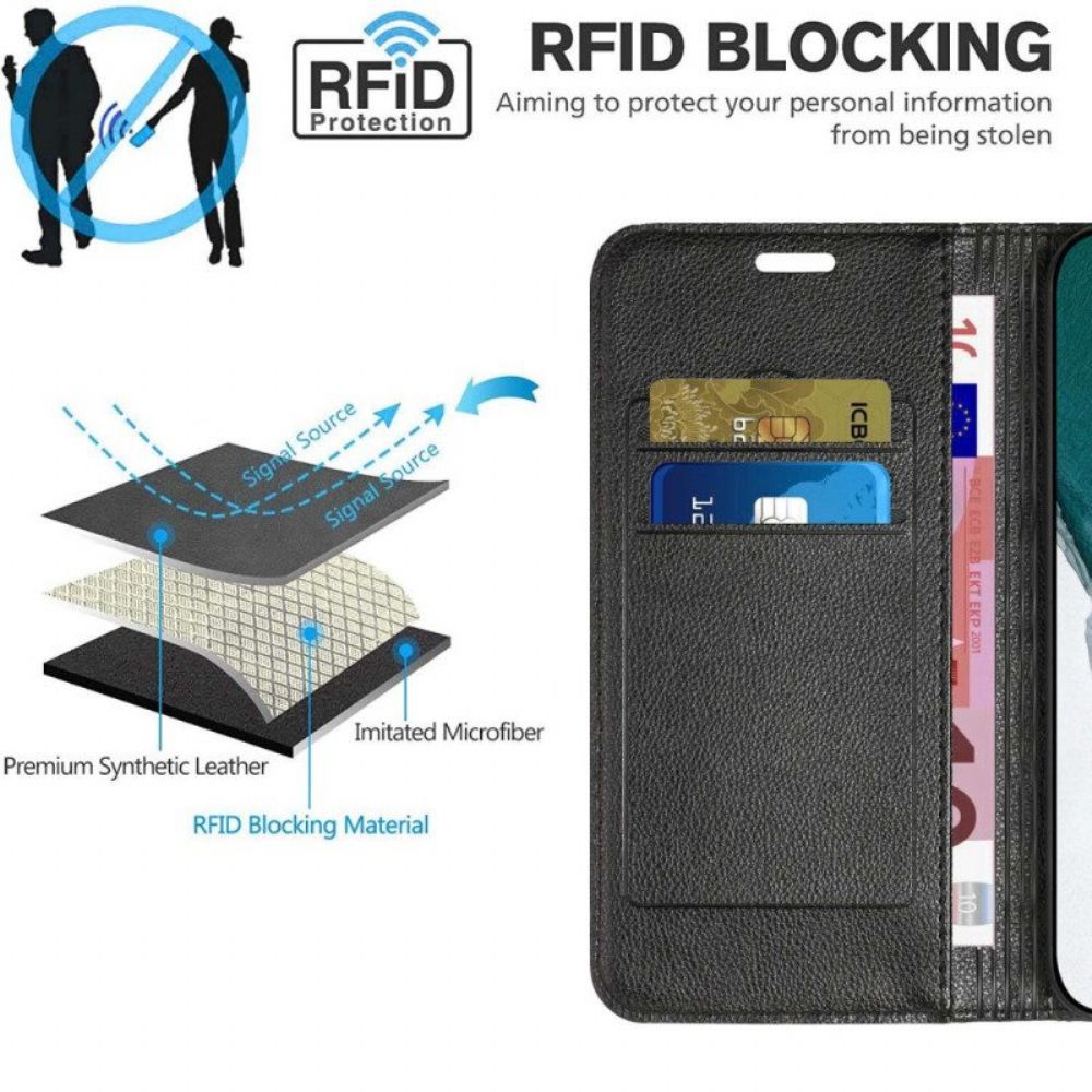 Schutzhülle Für Xiaomi 12 / 12X Flip Case Rfid-diamanten