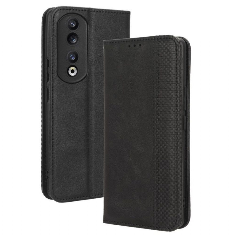 Schutzhülle Für Honor 90 Pro Flip Case Stilvoll