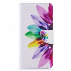 Flip Case Für Huawei Y7 2024 Aquarell Blume