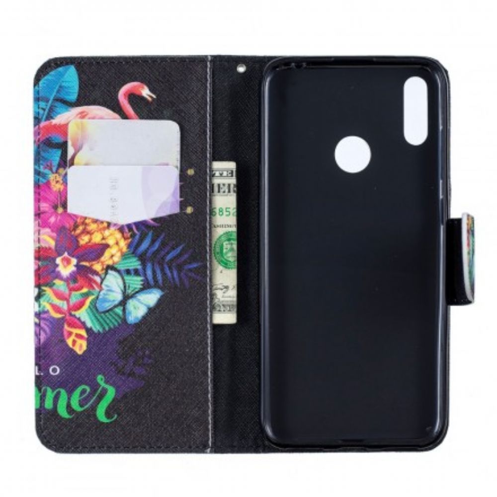 Flip Case Für Huawei Y7 2024 Hallo Sommer