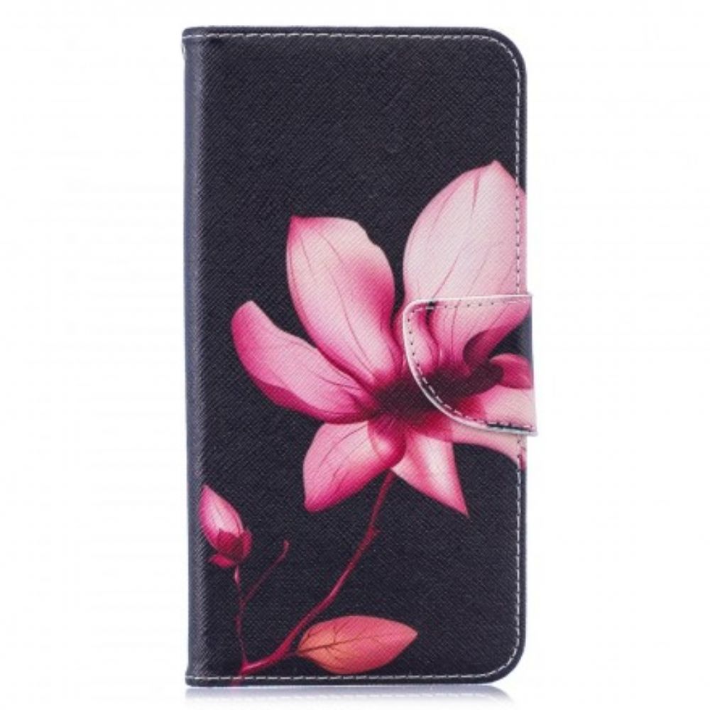 Flip Case Für Huawei Y7 2024 Rosa Blume