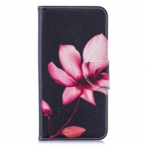 Flip Case Für Huawei Y7 2024 Rosa Blume