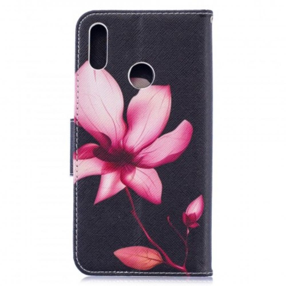 Flip Case Für Huawei Y7 2024 Rosa Blume