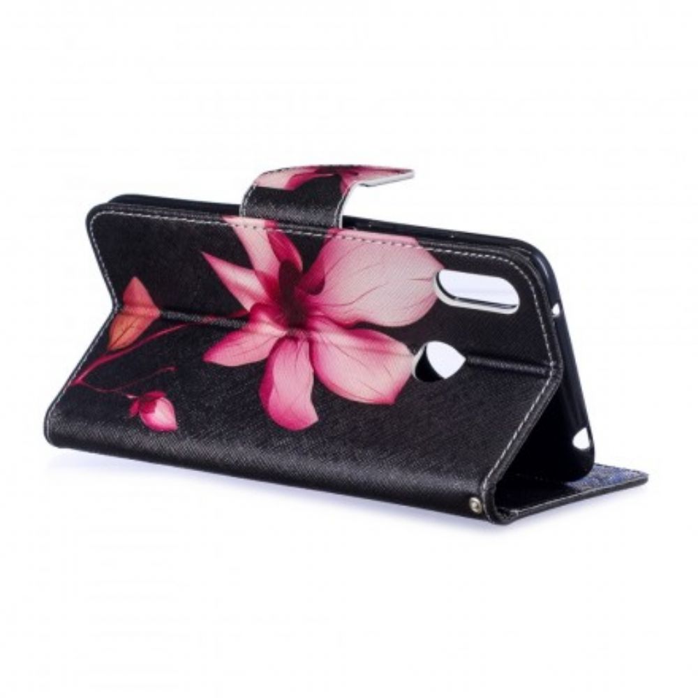 Flip Case Für Huawei Y7 2024 Rosa Blume