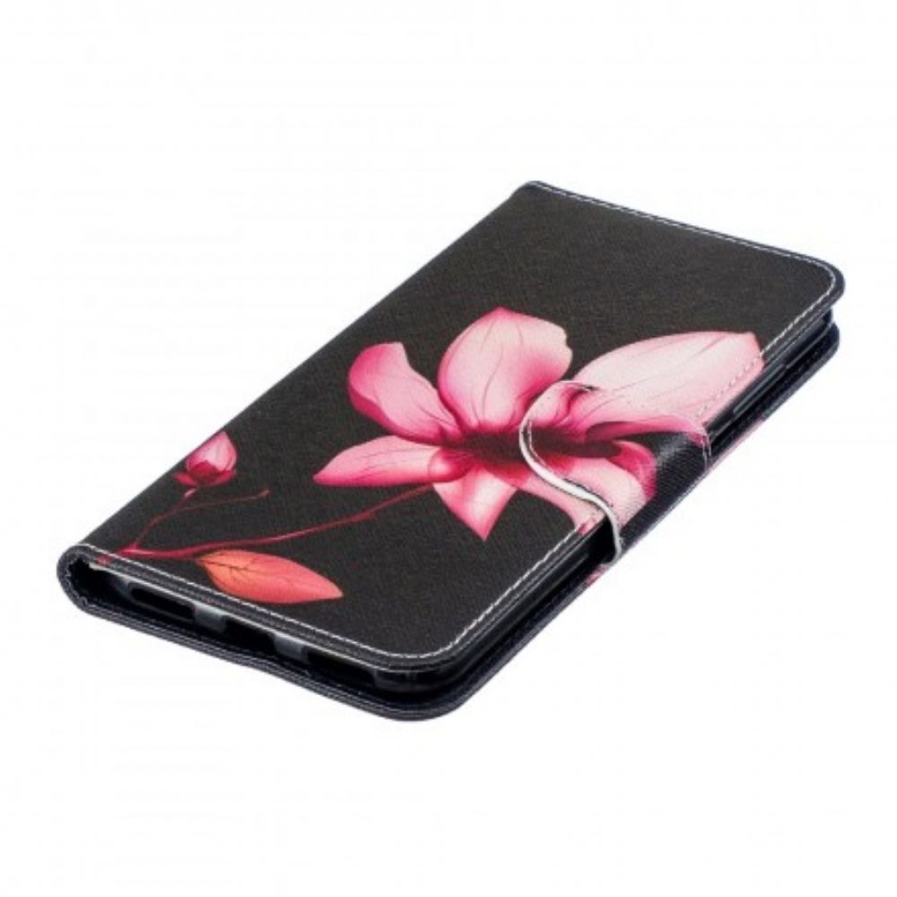 Flip Case Für Huawei Y7 2024 Rosa Blume