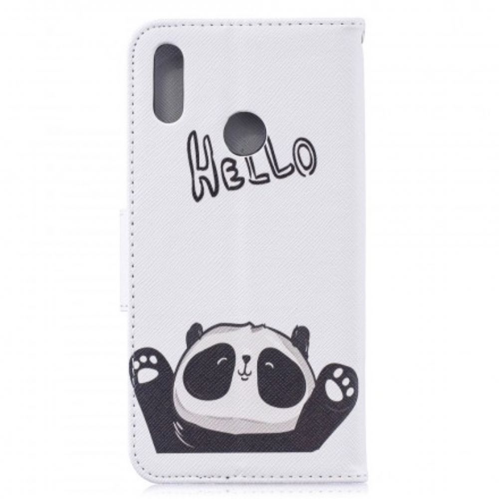 Lederhüllen Für Huawei Y7 2024 Hallo Panda