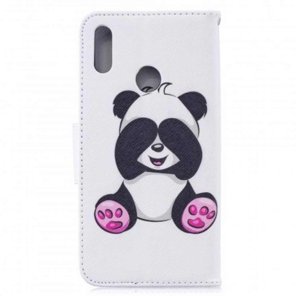 Lederhüllen Für Huawei Y7 2024 Panda-spaß