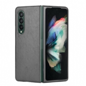 Handyhülle Für Samsung Galaxy Z Fold 3 5G Lichi-leder-effekt