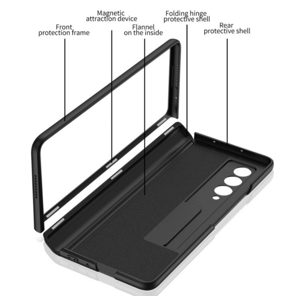 Hülle Für Samsung Galaxy Z Fold 3 5G Kunststoffstütze Starr Gkk