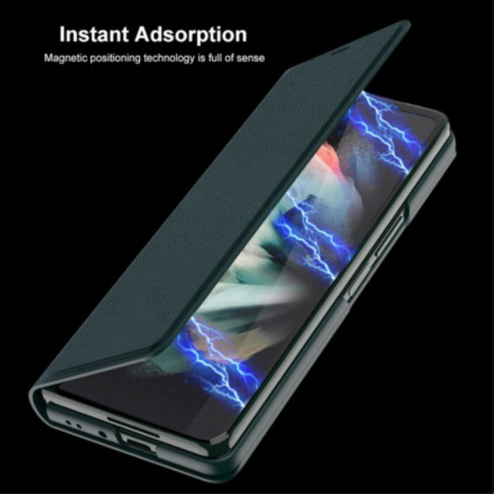 Schutzhülle Für Samsung Galaxy Z Fold 3 5G Flip Case Vorzüglich Gkk