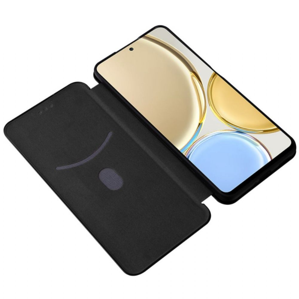 Schutzhülle Für Honor Magic 4 Lite 5G Flip Case Farbige Karbonfaser