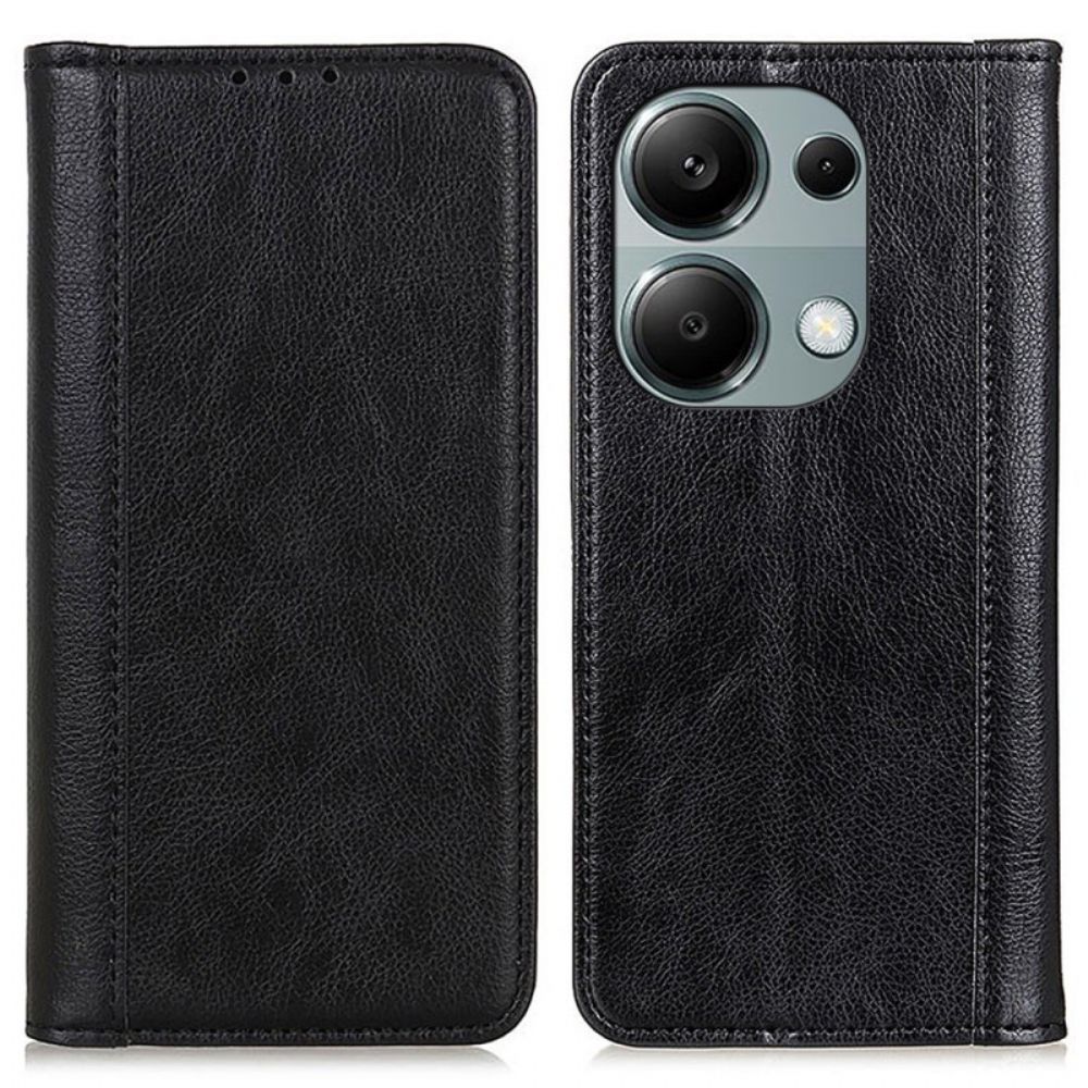 Flip Case Xiaomi Redmi Note 13 4g Handyhülle Spaltleder