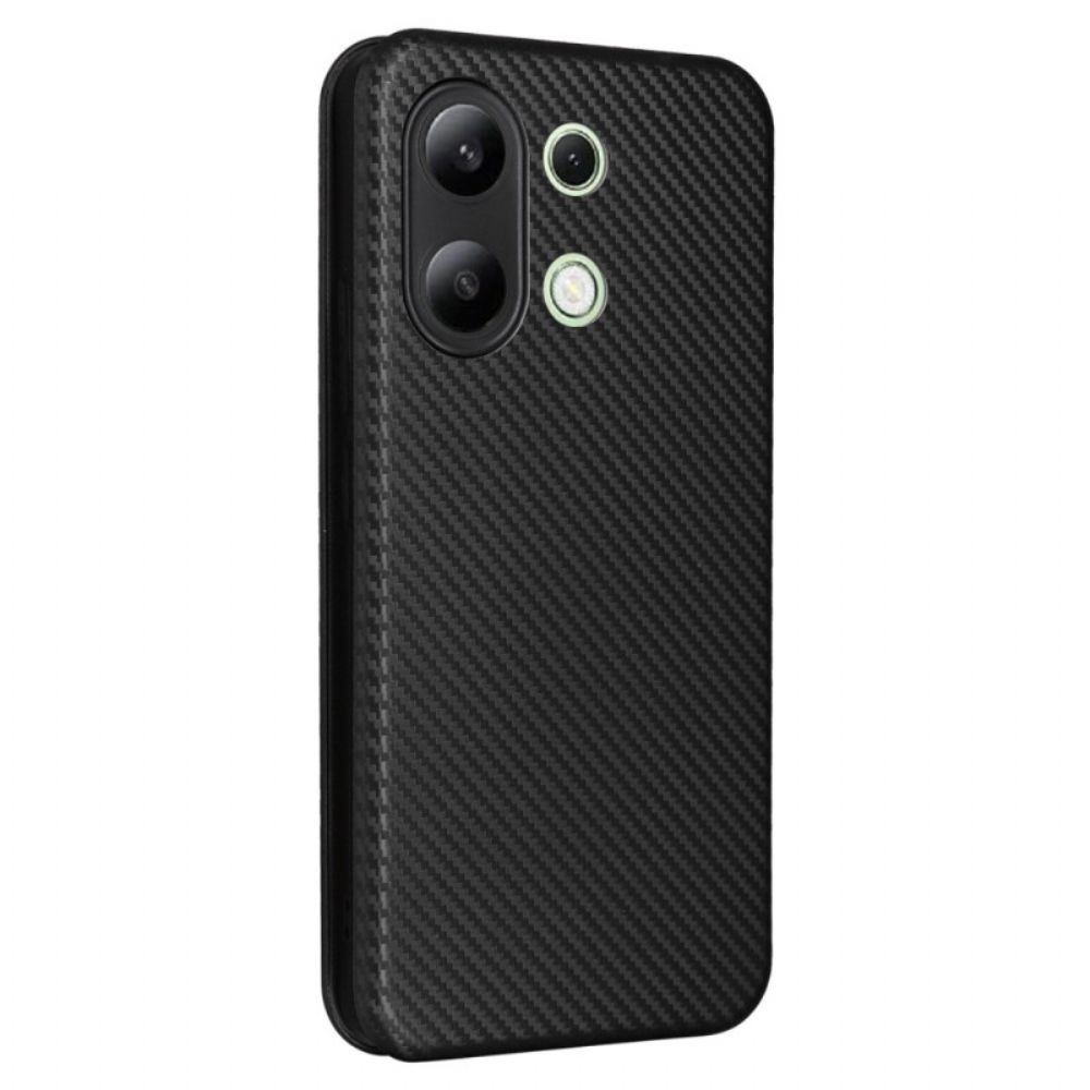 Flip Case Xiaomi Redmi Note 13 4g Kohlefaser