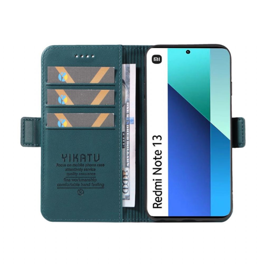 Flip Case Xiaomi Redmi Note 13 4g Yikatu