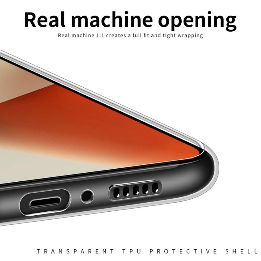 Hülle Xiaomi Redmi Note 13 4g Transparentes Mofi