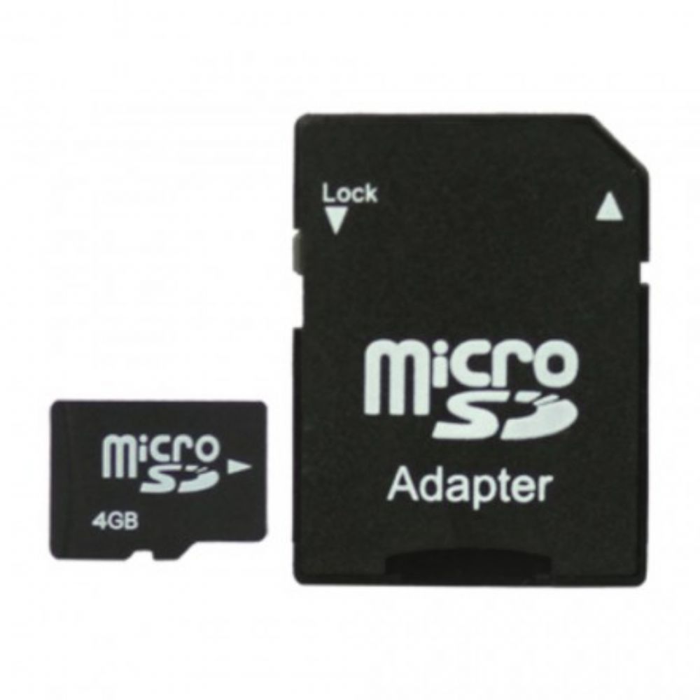 4Gb Micro Sd-Karte Mit Sd-Adapter