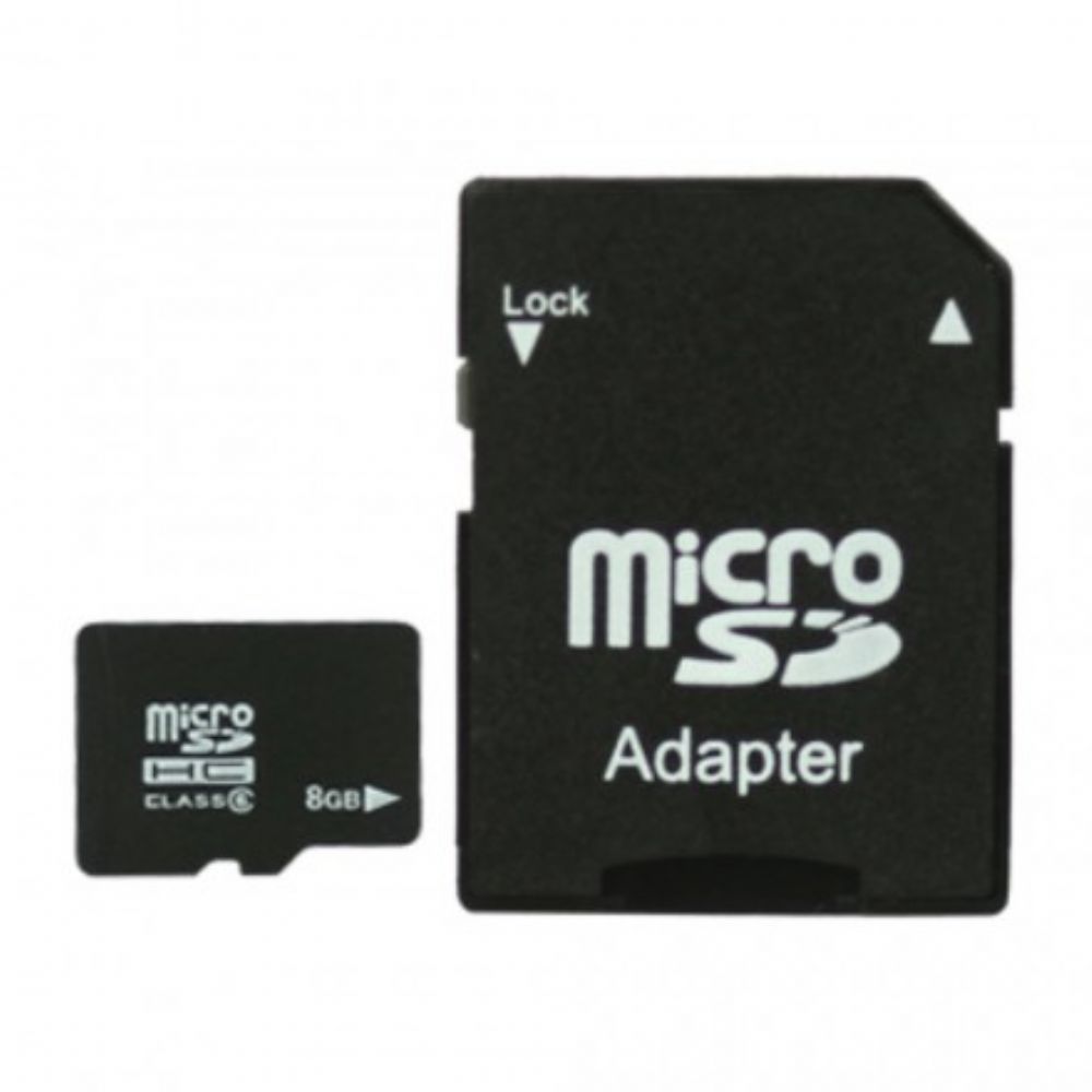 8Gb Micro Sd-Karte Mit Sd-Adapter