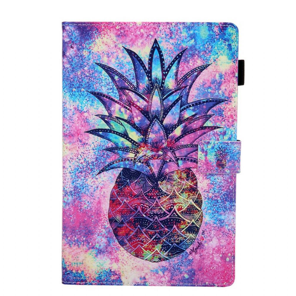 Flip Case Für Samsung Galaxy Tab S5e Ananas