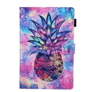 Flip Case Für Samsung Galaxy Tab S5e Ananas