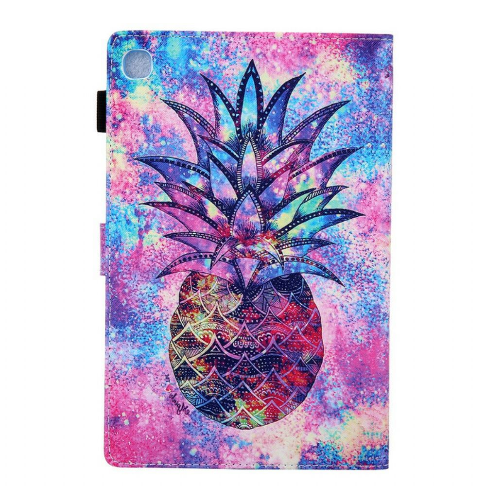 Flip Case Für Samsung Galaxy Tab S5e Ananas