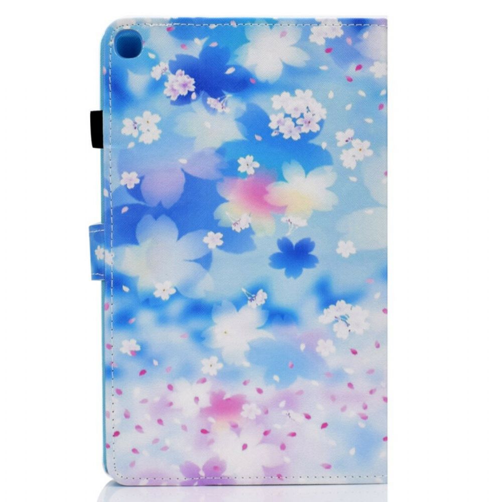 Flip Case Für Samsung Galaxy Tab S5e Aquarellblumen