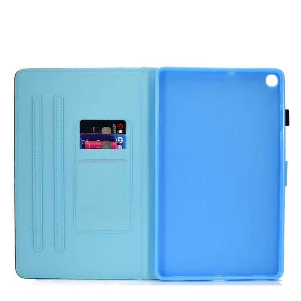 Flip Case Für Samsung Galaxy Tab S5e Aquarellblumen